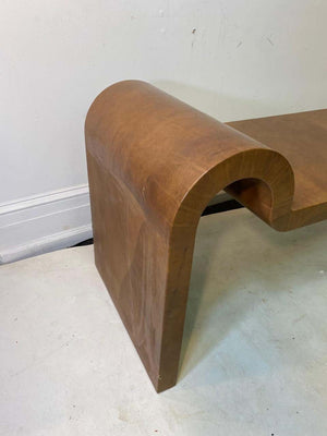 Karl Springer Modern Leather Bench (6720017924253)