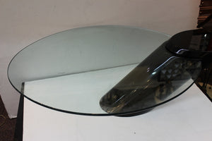Karl Springer Style Modern Cantilevered Glass Cocktail Table top (6719862636701)