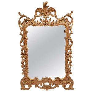 Labarge Italian Hollywood Regency Rococo Style Giltwood Wall Mirror (6719961366685)