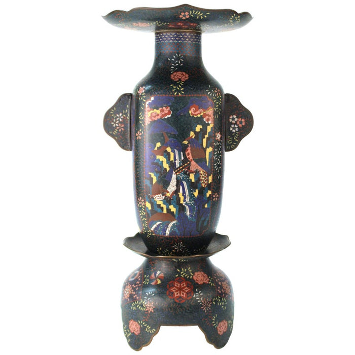 Late Meiji Period Cloisonné Vase