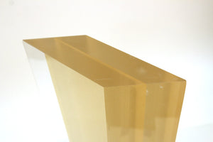 Abstract Sculpture in Lucite  Top (6719787171997)