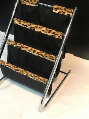 Magazine Rack with Leopard Trim Side (6719801229469)