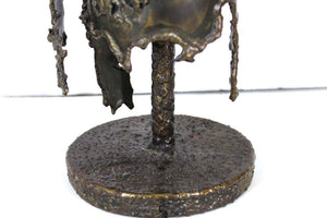 Marcello Fantoni Italian Brutalist Torch Cut Table Lamp (6720007962781)