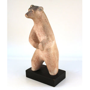 Margot Kempe Modernist Terra Cotta Bear Sculpture (6719758008477)