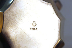 Maurice Dufrêne For Gallia French Art Deco Tea Set, Silver Plated close bottom (6719923159197)