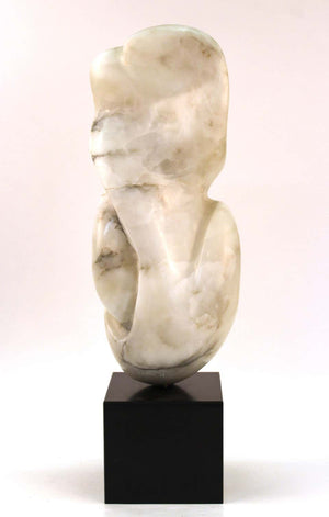 Mid-Century Modern Abstract Biomorphic Marble Sculpture