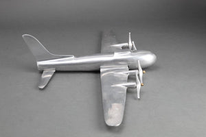 Mid-Century Modern Aluminum Airplane Model side 2 (6719953698973)