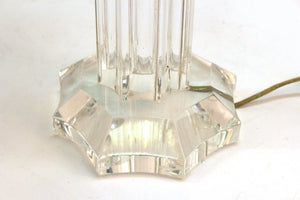 Mid-Century Modern Lucite Table Lamp with Lucite Shade bottom (6719926370461)