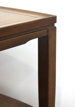 Mid-Century Modern Side Table top corner  (6719928008861)