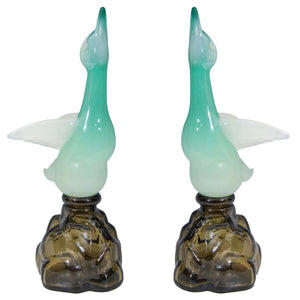 Girolamo Luxardo Mid-Century Murano Glass Bottles in the Shape of Ducks (6720001573021)
