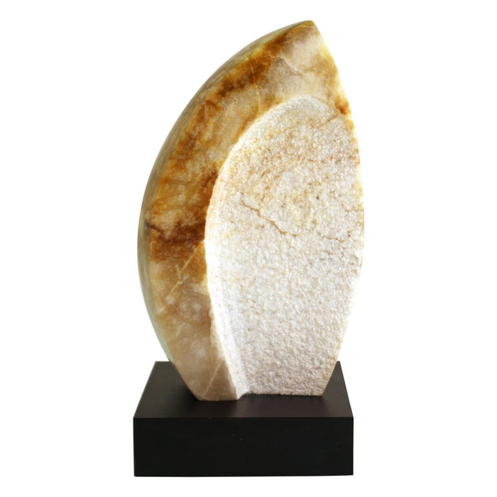 Gennarelli Mid-Century Modern 'Torso' Carved Granite Sculpture-NYShowplace