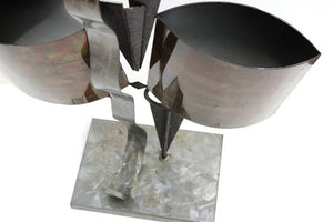 Modern Abstract Metal Tabletop Sculpture base (6719954354333)