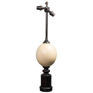 Modern Ostrich Egg Two-Light Table Lamp (6720032800925)