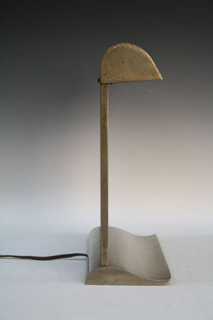 Modernist Art Deco Nickeled Bronze Table Lamp Gabriel Guevrekian (6720033292445)