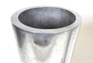 Modernist Cast Aluminum Conical Shape Urns (6720003899549)