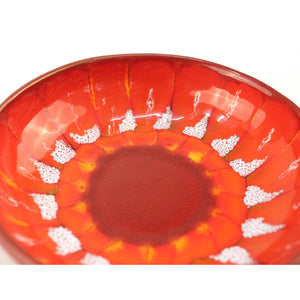 Modernist Red Glaze Porcelain Bowl (6719749554333)