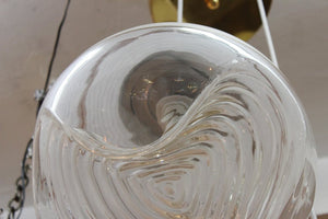 Modernist Sculptural Triple Glass Globe Pendant top (6719937708189)