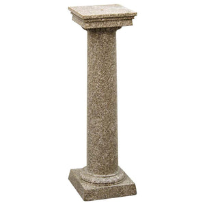 Neoclassical Style Faux-Painted Terracotta Pedestal (6719966609565)