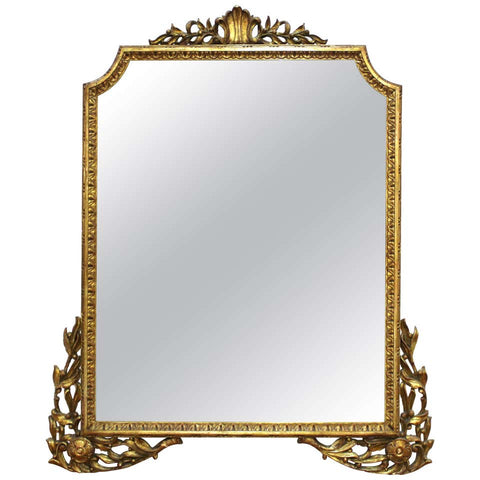 Neoclassical Style Giltwood Wall Mirror