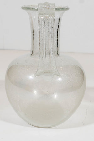 1950s Lobed Ewer in Venetian Glass