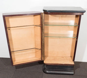 Art Deco Marble Topped Bar Cabinets (6719656919197)