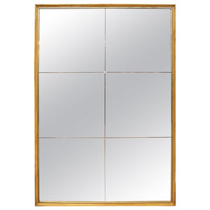 Peach Colored Mirror From Cunard Ocean Liner front (6719939805341)