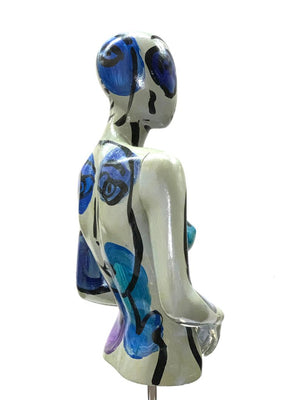Peter Keil Abstract Expressionist Painted Mannequin (6719901237405)