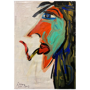 Peter Keil Expressionist Portrait Painting of Mick Jagger (6719926927517)