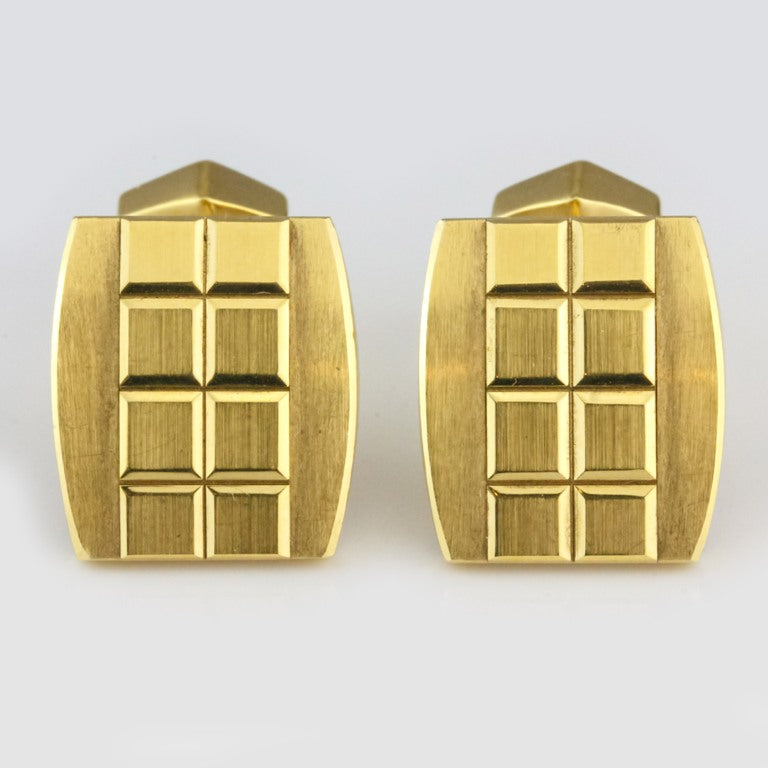 Piaget Gold Cufflinks NYShowplace