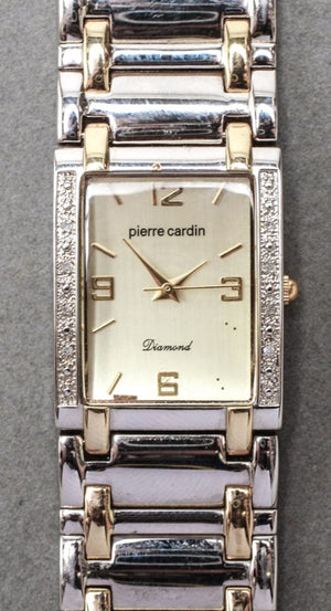 Pierre Cardin Diamond Stainless Steel Watch (6719911264413)