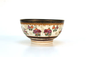 Porcelain Bowl with European Style Crests (6719730188445)