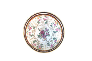 Porcelain Bowl with European Style Crests (6719730188445)