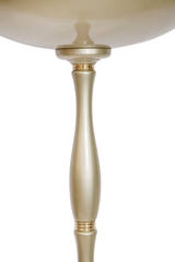 Brazilian Mid-Century Modern Torchiere Lamp in Light Gold (6719613829277)
