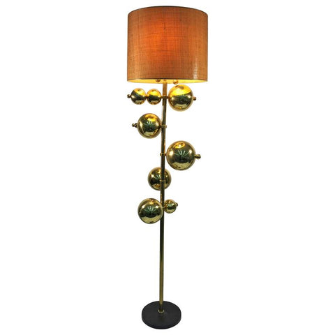 Modernist Italian Floor Lamp in the Manner of Angelo Lelli