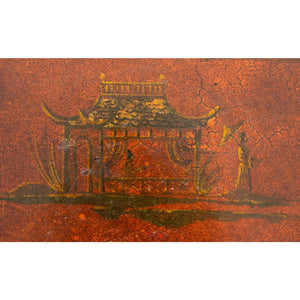 Red Chinoiserie Lacquer Coffee Table (6720046006429)