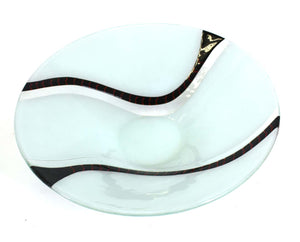 Richard Knopf Postmodern Glass Charger Plate (6720063799453)