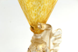 Salviati Glassware with Fish Motif  detail (6719823937693)