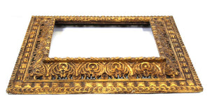 Spanish Baroque Revival Giltwood Carved Frame (6720004194461)