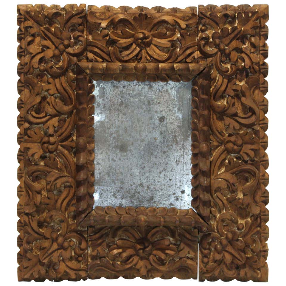 carved wood frame