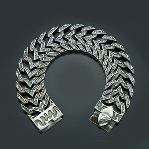 Stephen Webster Link Bracelet in Sterling Silver front (6719882068125)