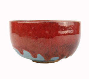 Studio Pottery Vessel in Red Glaze (6719825477789)