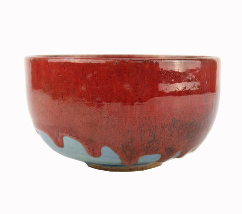 Studio Pottery Vessel in Red Glaze