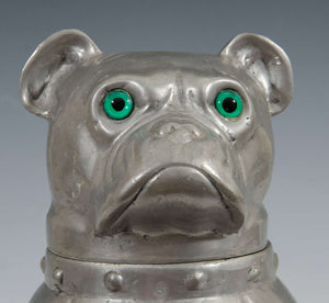 French Mid-Century Modern Bulldog Ice Bucket (6719799754909)