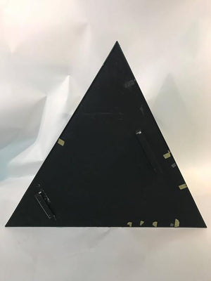 Modernist Pyramid-Shaped Venetian Wall Mirror (6719799132317)