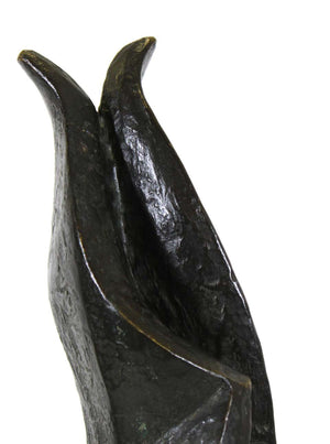 Vasco Pereira da Conceição Abstract Modern Bronze Sculpture of Embracing Couple (6720015532189)