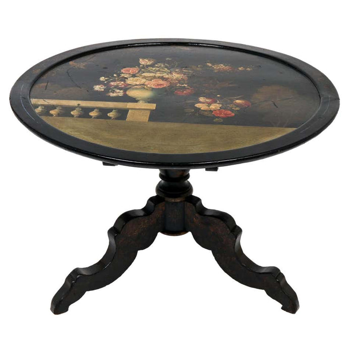Victorian Style Painted Occasional Table