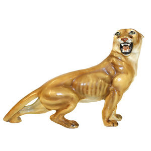Vintage Composite Figure of a Lion (6719714099357)