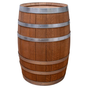 Steel-Banded Oak Wine Cask (7363541663901)