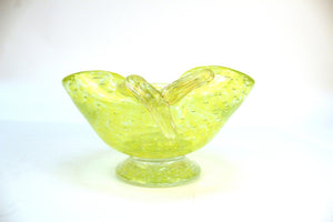 Yellow Murano Glass Bowl (6719729467549)